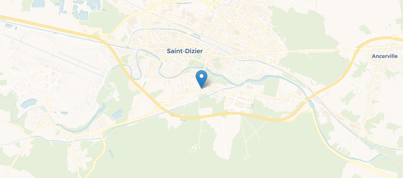 Carte de localisation du concert