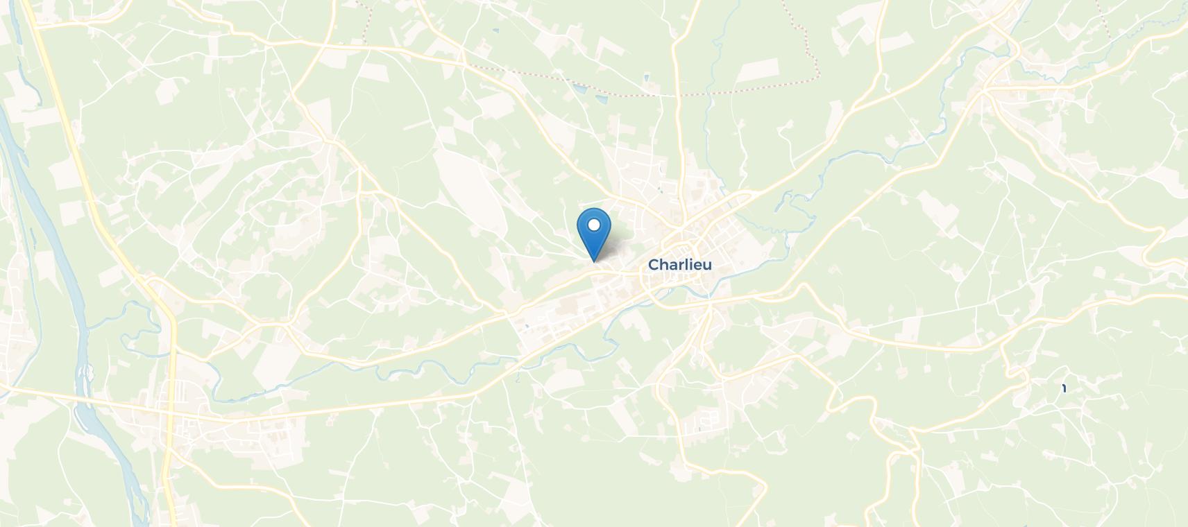 Carte de localisation du concert