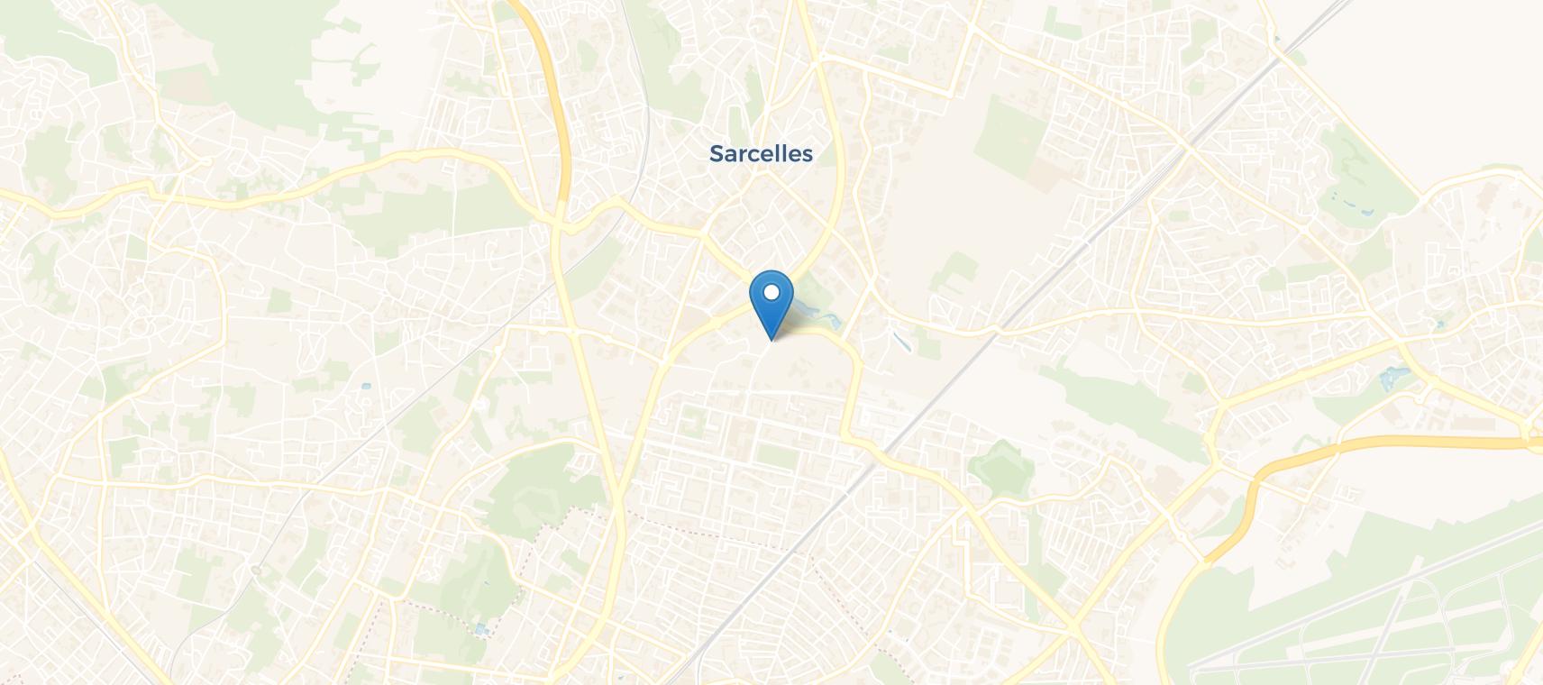 Carte de localisation du concert