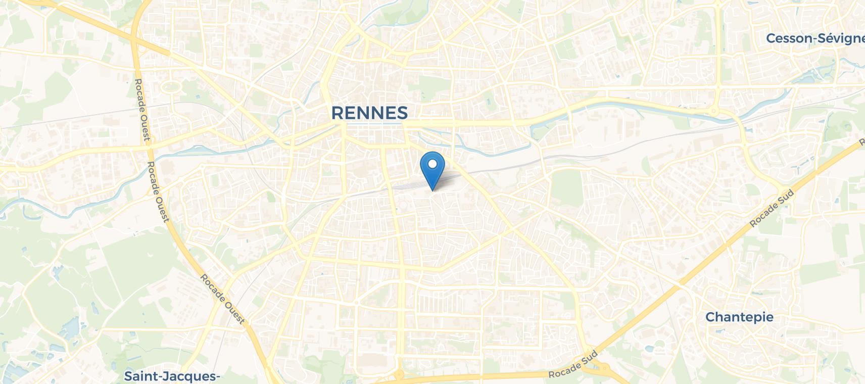 Carte de localisation du concert